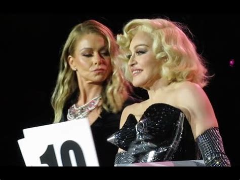 kelly ripa and madonna|madonna vogue celebration tour.